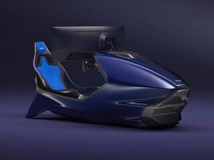 AMR C01-R, il supersimulatore Aston Martin ispirato all’hypercar Valkyrie
