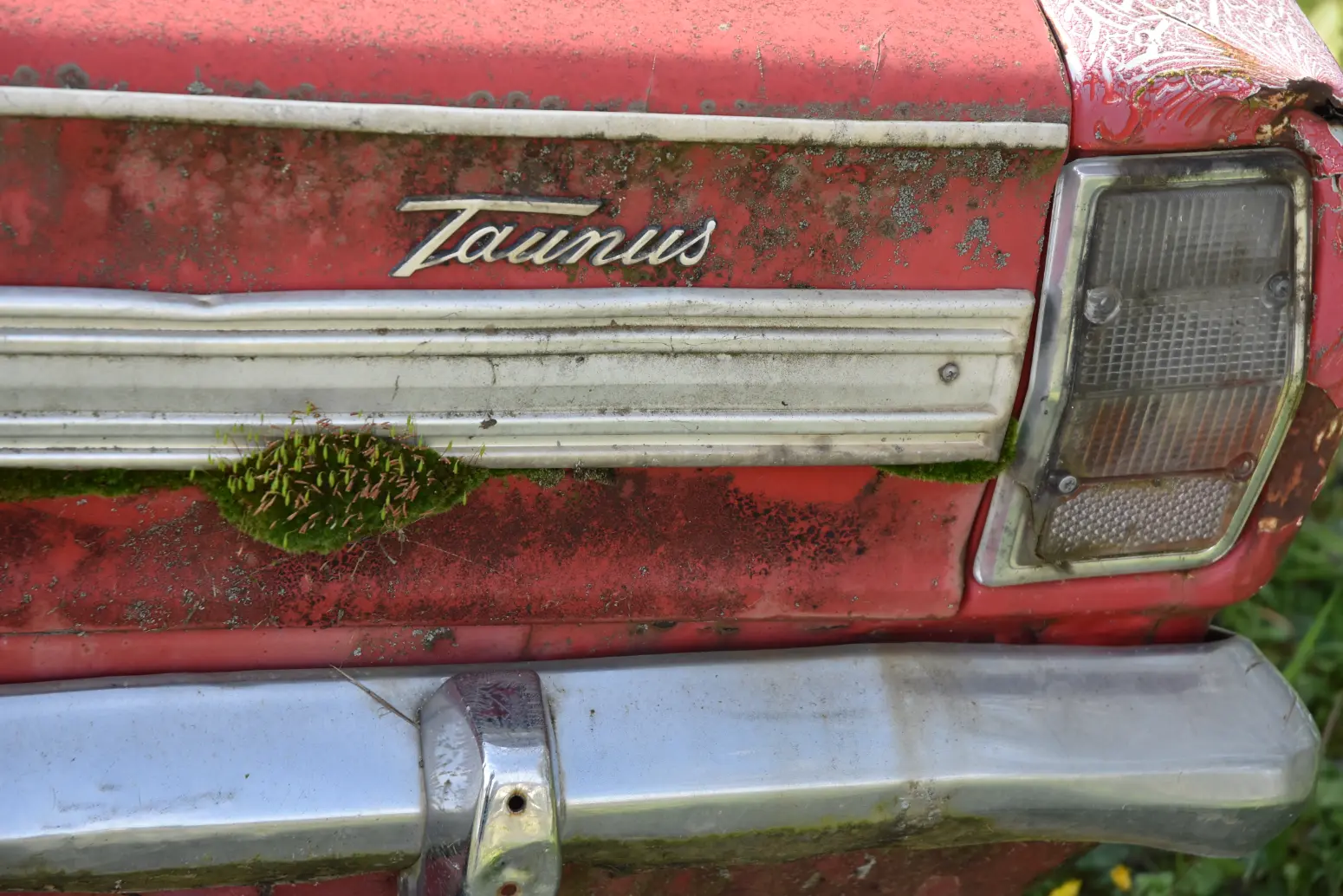 La Taunus proveniente dall’estero, forse dalla Germania o dalla Svizzera