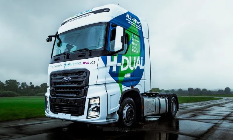 Retrofit H-Dual: camion a idrogeno e HVO per il trasporto pesante
