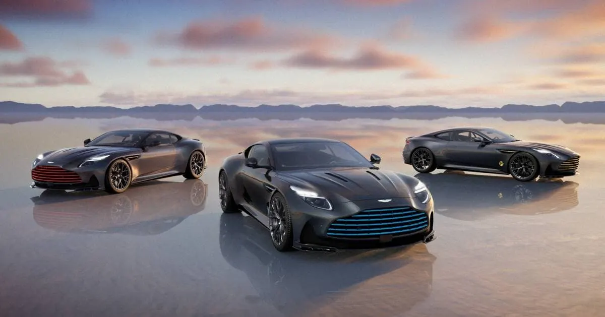 Aston Martin, tre DB12 S speciali per i 75 anni di Pebble Beach