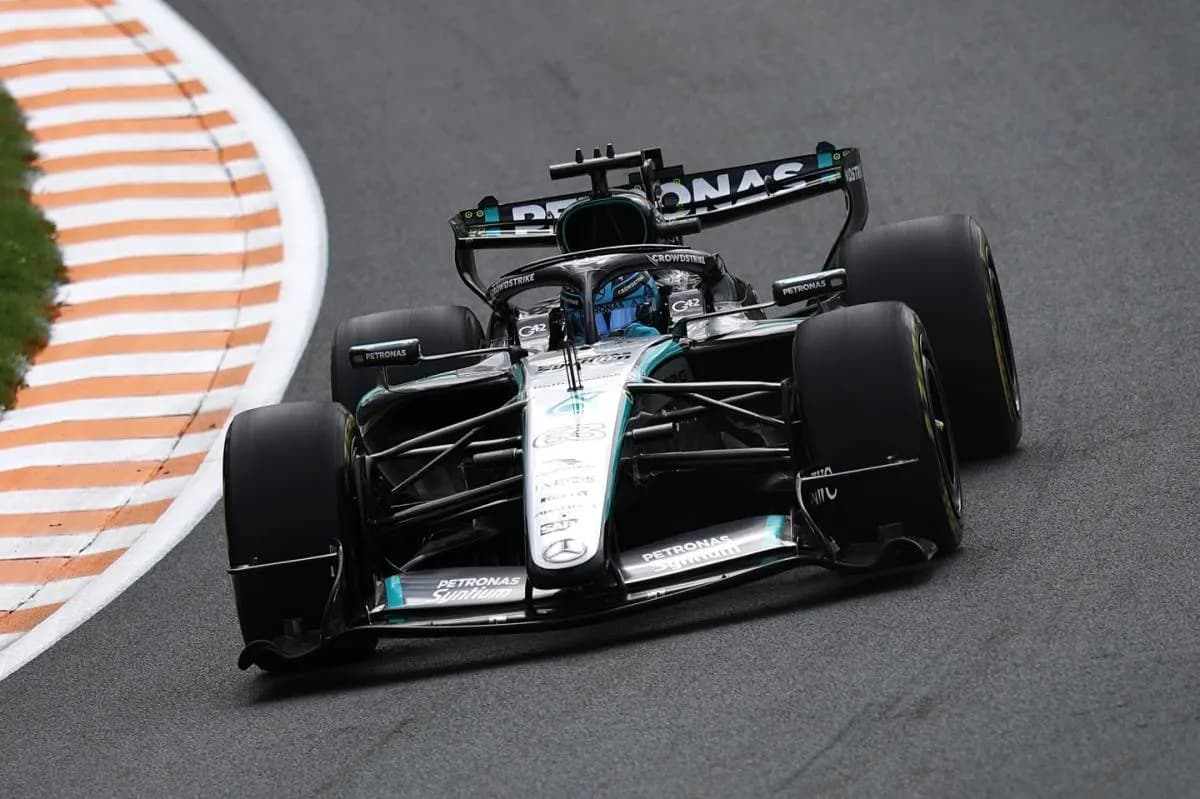 F1, Olanda: Russell davanti a tutti nelle Qualifiche Sprint