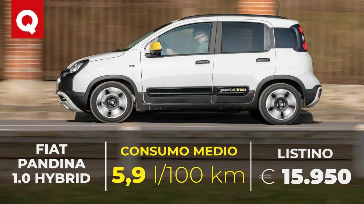 La Fiat Pandina è l'auto più venduta in Italia: quanto consuma davvero?